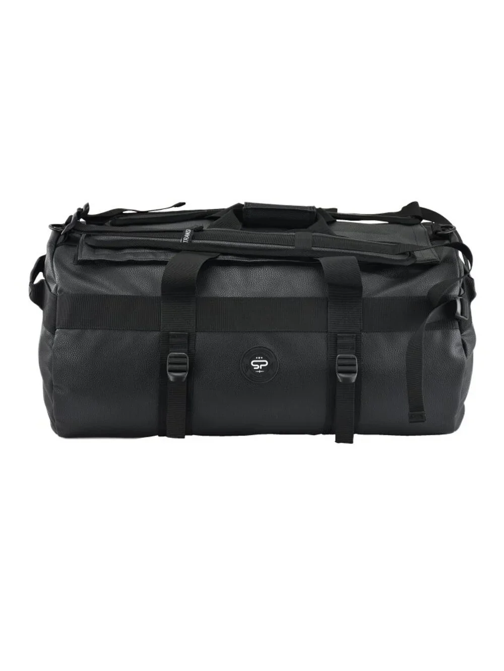 Transporter L Duffel Leather Backpack with Odor Control, Carbon Lined Travel Bag